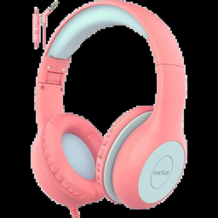 Auriculares Earfun K1 Pink Blue  Para Niños