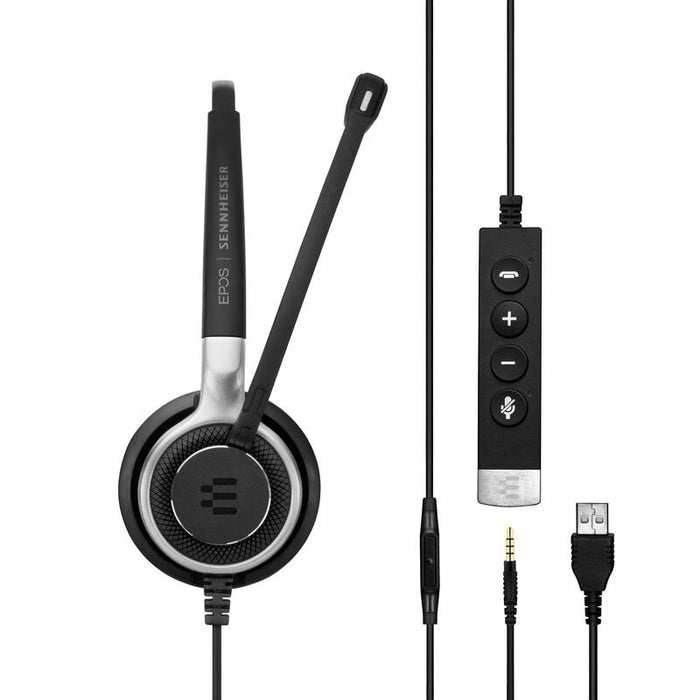Auriculares Epos Impact Sc 665 Usb Negros, Estéreo 1000645