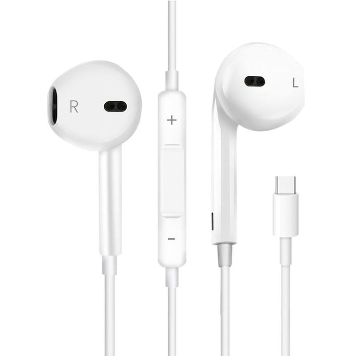 Auriculares Estereo Tipo-C 1,2m