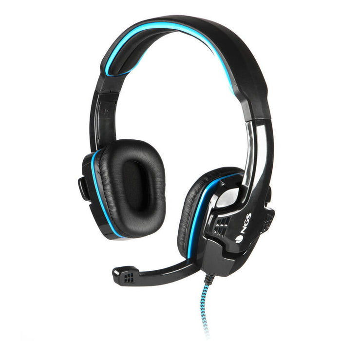 Auriculares Gaming Con Micrófono Ngs Ghx-505 Jack 3.5 Azul