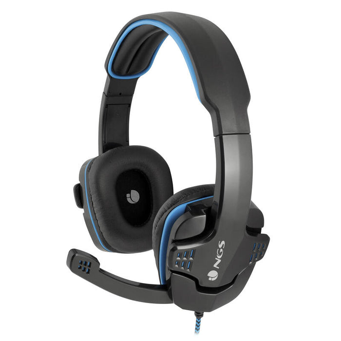 Auriculares Gaming Con Micrófono Ngs Ghx-505 Jack 3.5 Azul