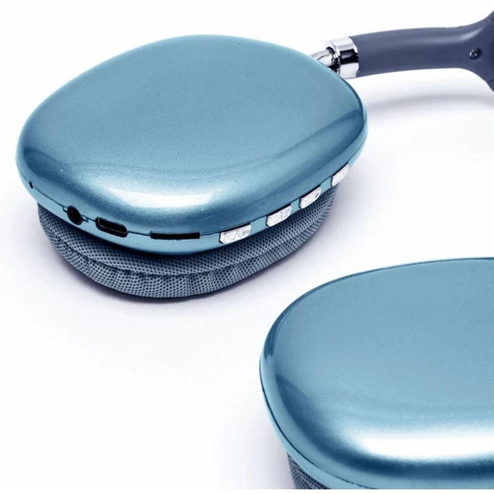 Auriculares Inalámbricos Bluetooth P9 Pro Max Con Cancelación De Ruido, Azul