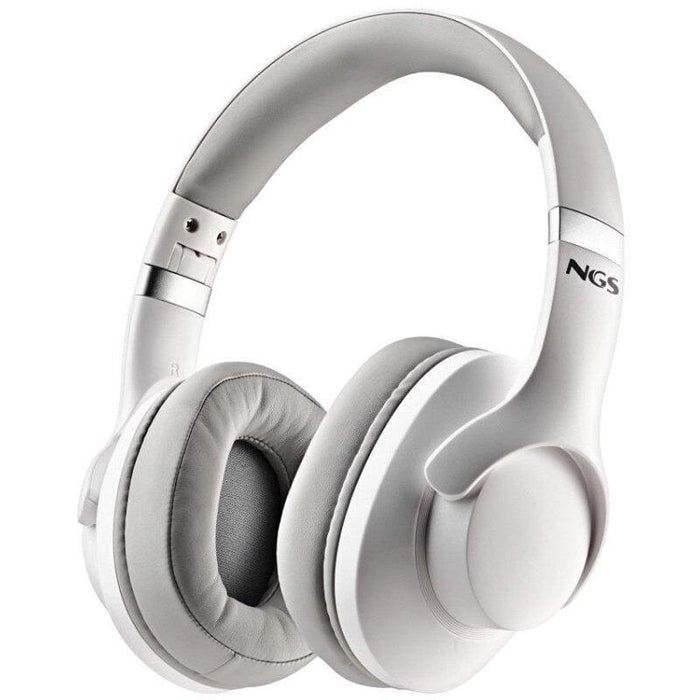 Auriculares Inalámbricos Ngs Artica Storm Con Micrófono Bluetooth Blancos