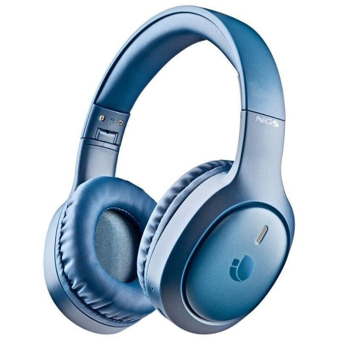 Auriculares Inalámbricos Ngs Artica Tempest Con Micrófono Bluetooth Azules
