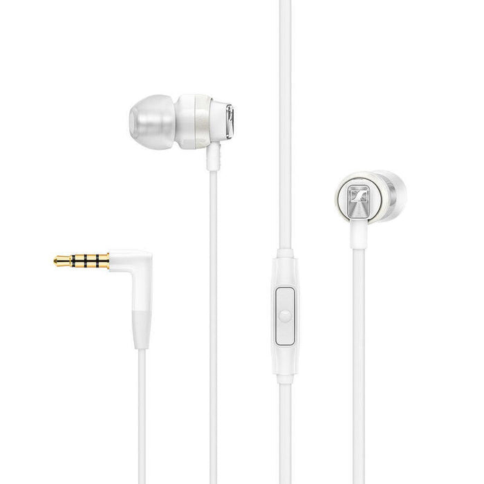 Auriculares Micro Sennheiser Cx 300s Blanco Intraural/Cancelación Ruido/Control Remoto/Jack3.5 508594