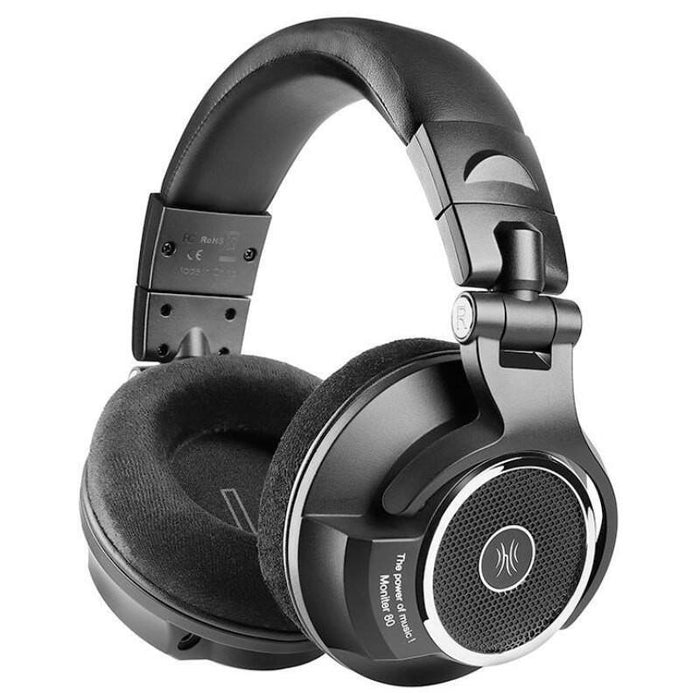 Auriculares  Oneodio Monitor 80 Negro Con Cable