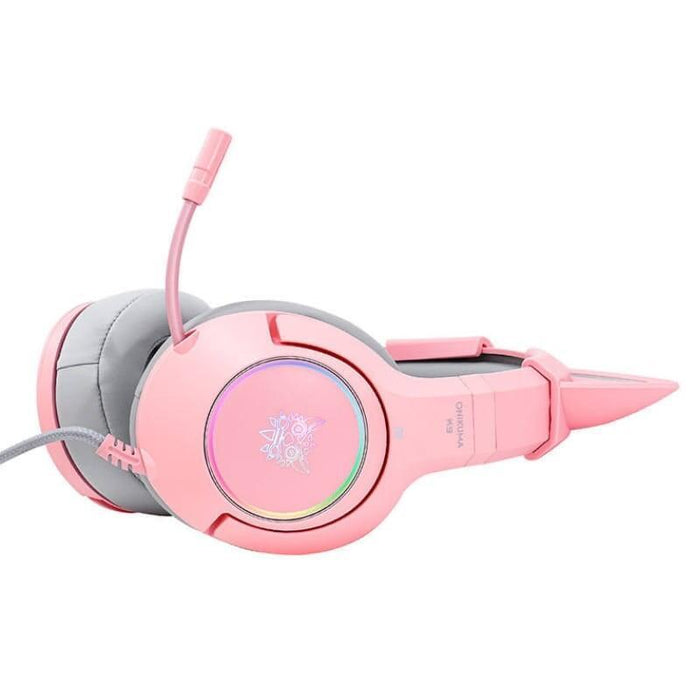 Auriculares Onikuma K9 Rgb Rosa Gaming