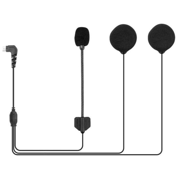 Auriculares Para Intercomunicador Freedconn D6 Hi Res Con Micrófono Negro