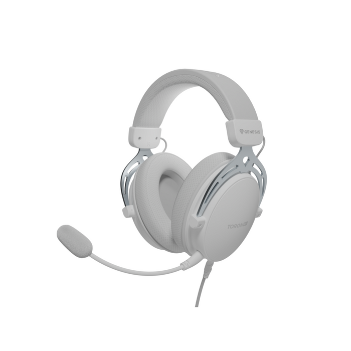 Auriculares Para Juegos Genesis Toron 531 Con Micrófono, Color Blanco
