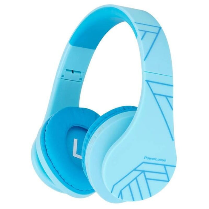 Auriculares  Powerlocus P2 Kids Azul  Inalámbricos Para Niños