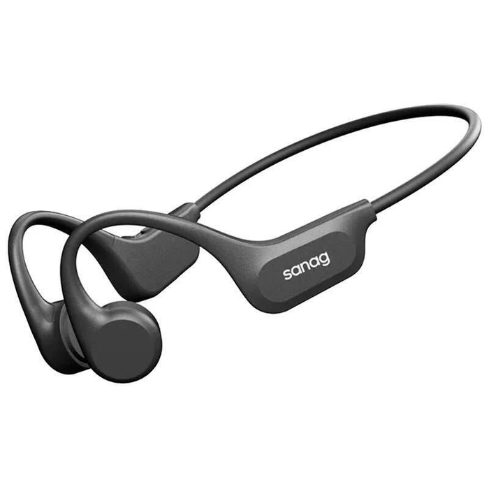 Auriculares  Sanag B60s Pro Negro De Conducción Ósea Y Bluetooth