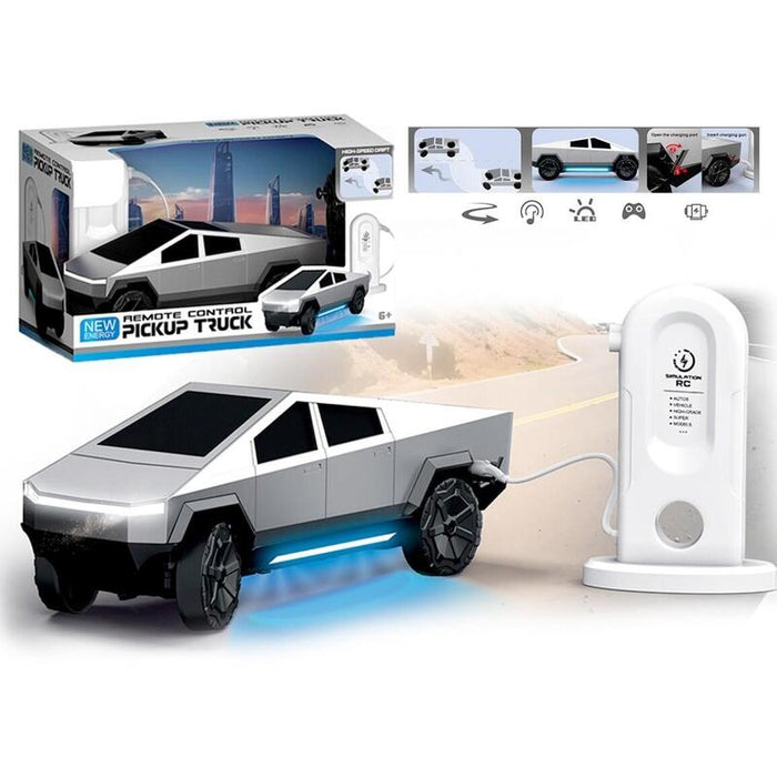 Auto Futurystyczne R/C Con Estación Carga
