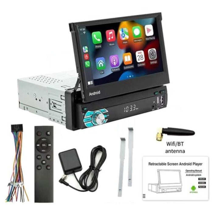 Autorradio 1 Din Swm 9790-J 2gb/64gb Gps Carplay Negro