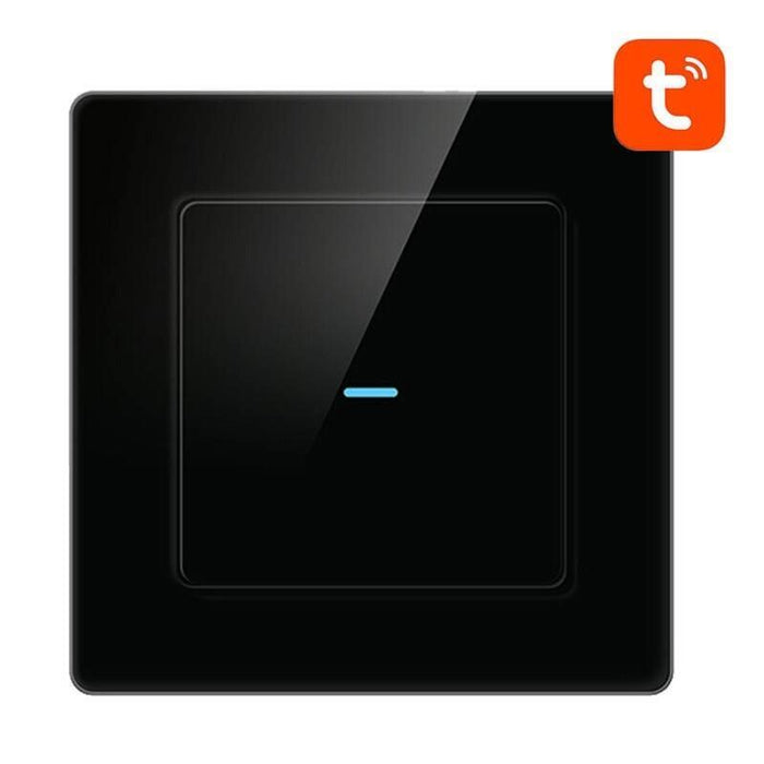 Avatto N-Ts10-B1 1 Botón Wifi Negro - Interruptor Táctil Inteligente