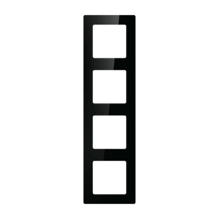 Avatto N-Ts10-Frame-B4 Negro - Marco De Interruptores
