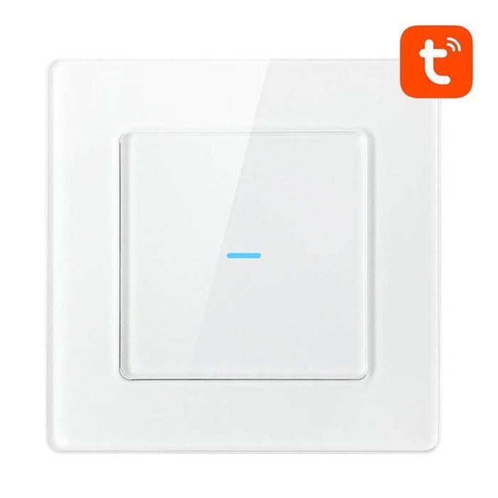 Avatto N-Ts10-W1 1 Botón Wifi Blanco - Interruptor Táctil Inteligente