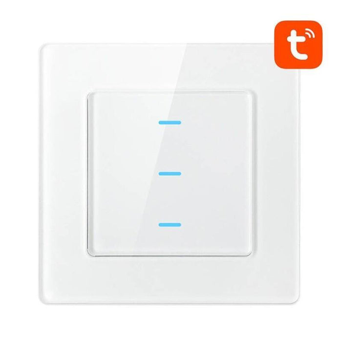 Avatto N-Ts10-W3 3 Botones Wifi Blanco - Interruptor Táctil Inteligente