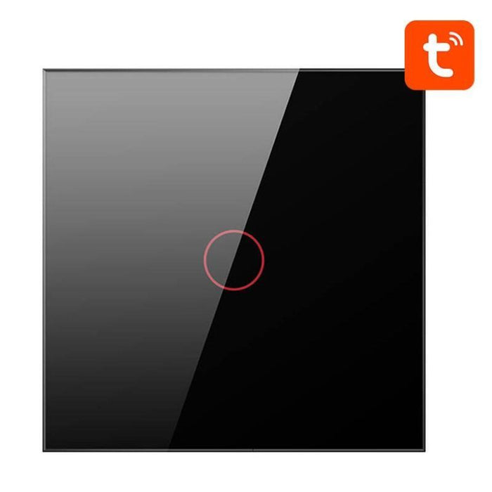 Avatto Zts02-Eu-B1 1 Botón Zigbee Negro - Interruptor Táctil Inteligente