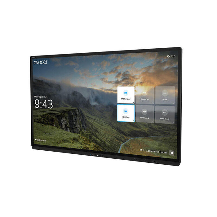 Avocor Avg-7560 Pizarra Y Accesorios Interactivos 190,5 Cm (75") 3840 X 2160 Pixeles Pantalla Táctil Usb