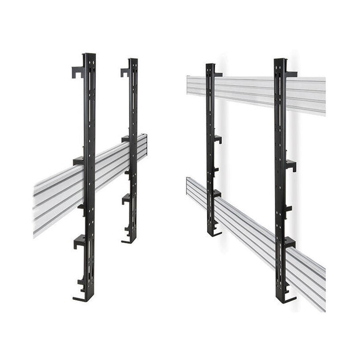B-Tech Montageschienen -200kg Vesa 800 Para Bt8390 2 Stück Negro