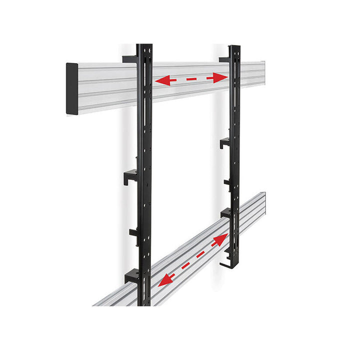 B-Tech Montageschienen -200kg Vesa 800 Para Bt8390 2 Stück Negro