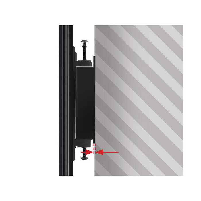 B-Tech Rail Mounting Bracket Para Bt8390 5mm Wandabstand