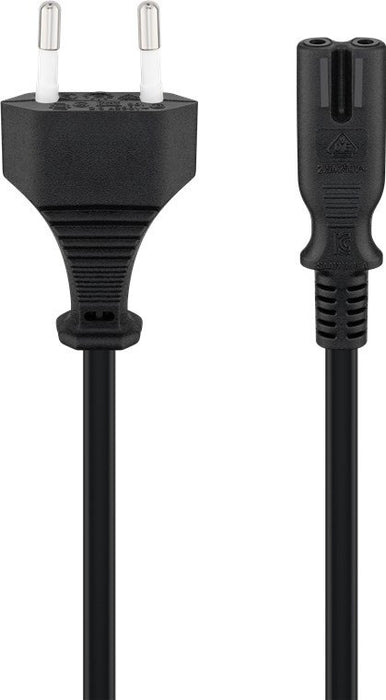 EAN 4040849500848 - Goobay 50084 cable de transmisión Negro 1,5 m CEE7/16 C7 acoplador imagen 1