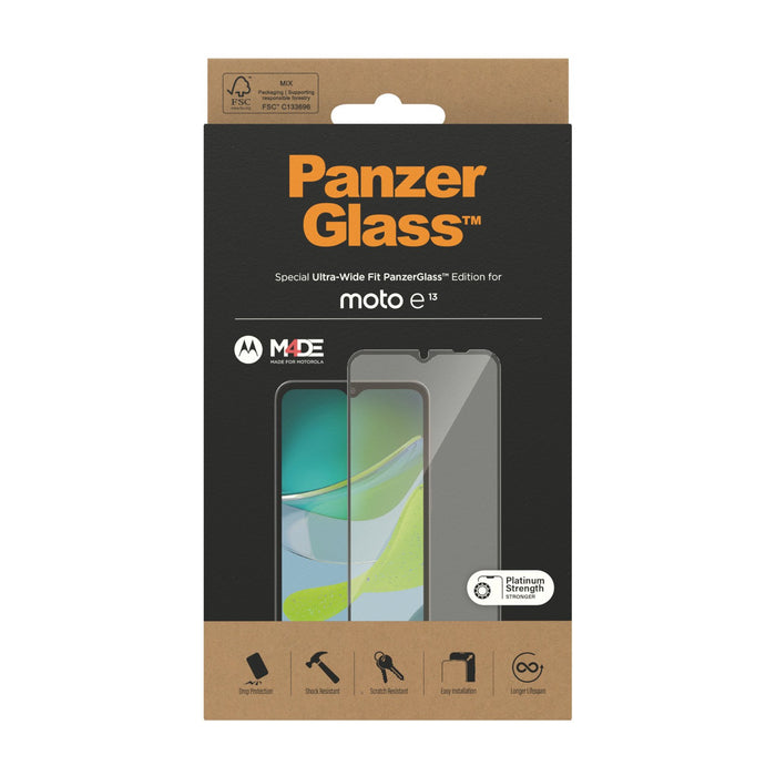 EAN 5711724065767 - PanzerGlass ® Screen Protector Motorola moto e13 | Ultra-Wide Fit Protector de pantalla 1 pieza(s) imagen 3