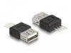 EAN 4043619666539 - DeLOCK 66653 Adaptador gráfico USB Negro, Plata imagen 1
