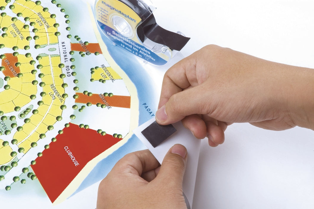 EAN 4013695030043 - Magnetoplan 15510 Portarollo de cinta adhesiva Plástico Transparente imagen 3