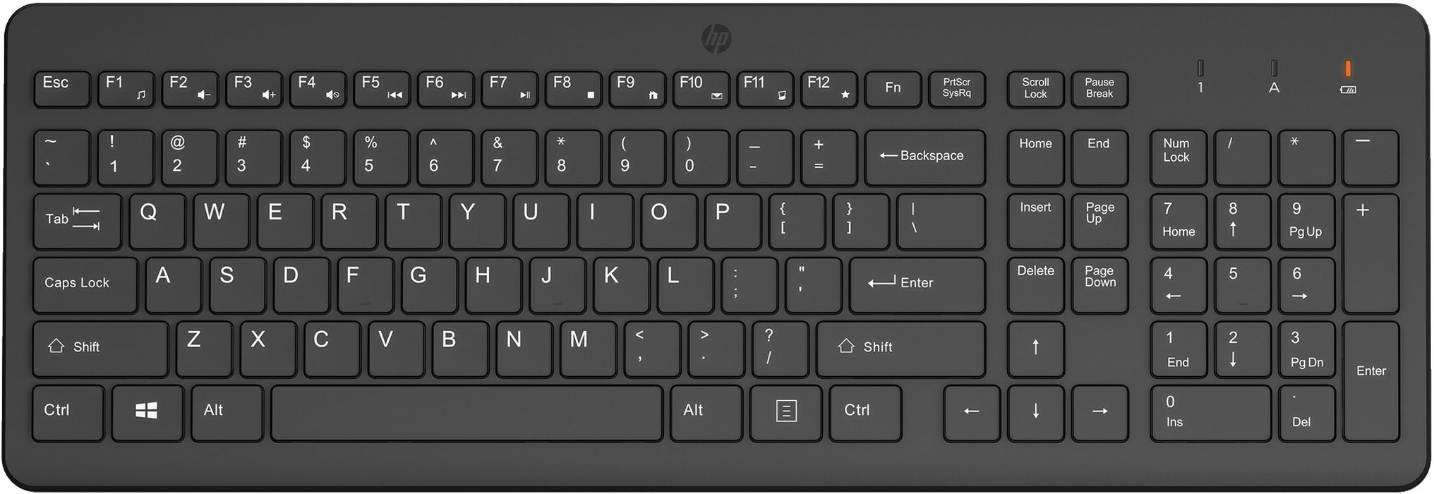 EAN 0197497177190 - HP 220 Wireless Keyboard teclado Hogar RF inalámbrico Negro imagen 1