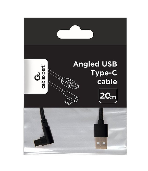 EAN 8716309117760 - Gembird CC-USB2-AMCML-0.2M cable USB USB 2.0 0,2 m USB A USB C Negro imagen 3