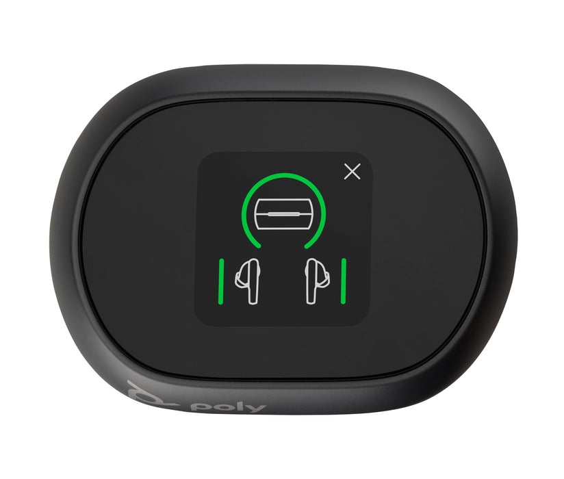 EAN 0017229187993 - HP Poly Voyager Free 60+ UC Carbon Black Earbuds +BT700 USB-C Adapter +Touchscreen Charge Case Auriculare imagen 7