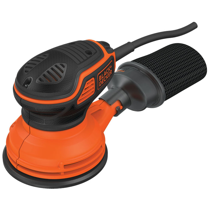 EAN 5035048561379 - Black & Decker KA199-QS lijadora portátil Lijadora excéntrica 14000 RPM Negro, Naranja 240 W imagen 1
