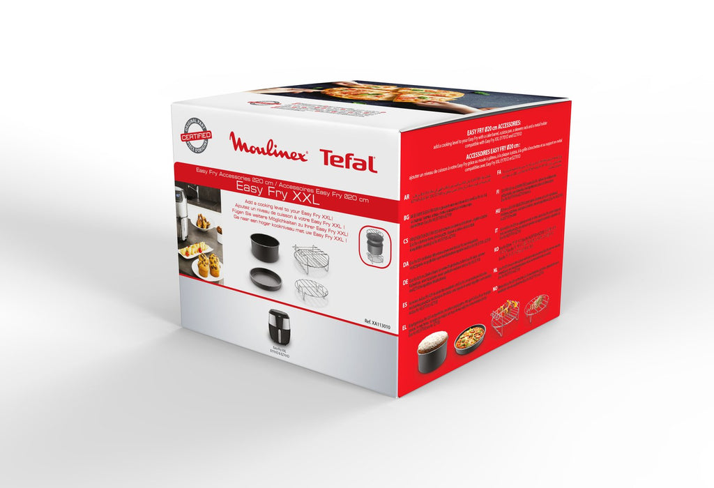 EAN 3045380018013 - Tefal Easy Fry XXL XA113010 accesorio para freidoras Kit de accesorios Negro, Cromo imagen 10