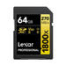 EAN 843367124497 - Lexar LSD1800064G-BNNNG memoria flash 64 GB SDXC UHS-II Clase 10 imagen 1