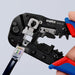 EAN 4003773087908 - Knipex 97 51 13 crimpadora Herramienta para prensar Negro, Azul, Rojo imagen 16