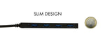 EAN 8595611701115 - i-tec Advance U3HUB404 hub de interfaz USB 3.2 Gen 1 (3.1 Gen 1) Type-A 5000 Mbit/s Negro imagen 3