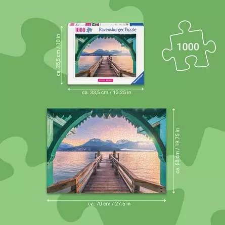 EAN 4005555017622 - Ravensburger 12001762 puzzle Puzzle rompecabezas 1000 pieza(s) Paisaje imagen 3