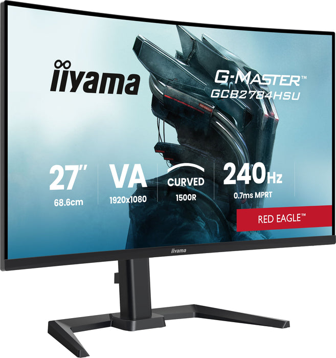 EAN 4948570127566 - iiyama G-MASTER GCB2784HSU-B1 27" 240Hz pantalla para PC 68,6 cm (27") 1920 x 1080 Pixeles Negro imagen 2
