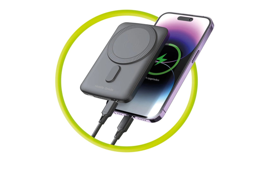 EAN 8594215994688 - Mobile Origin MO-WMP-PB10 batería externa Polímero de litio 5000 mAh Cargador inalámbrico Negro imagen 8