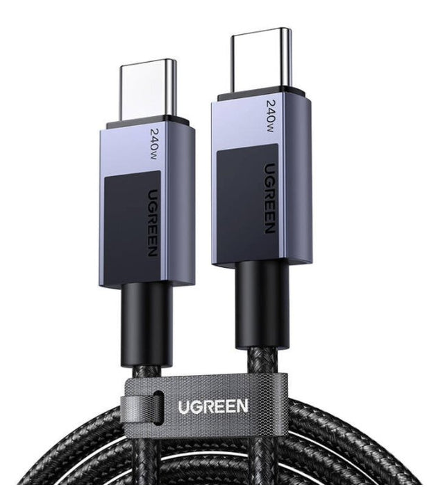 EAN 6941876240685 - Ugreen 45068 cable USB 2 m USB C 0,48 Gbit/s 240 W Negro, Gris imagen 1