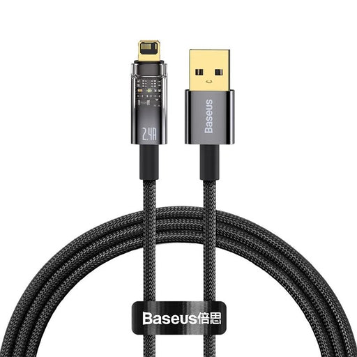 EAN 6932172605773 - Baseus CATS000501 cable de conector Lightning 2 m Negro imagen 1