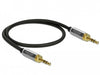 EAN 4043619857845 - DeLOCK 85784 cable de audio 0,5 m 3,5mm Negro, Gris imagen 1
