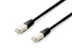 EAN 4015867228500 - Equip 645690 cable de red Negro 1 m Cat6a S/FTP (S-STP) imagen 2