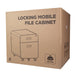EAN 4052792075991 - LogiLink EO0080 cajonera para oficina Negro Acero, Plástico imagen 4