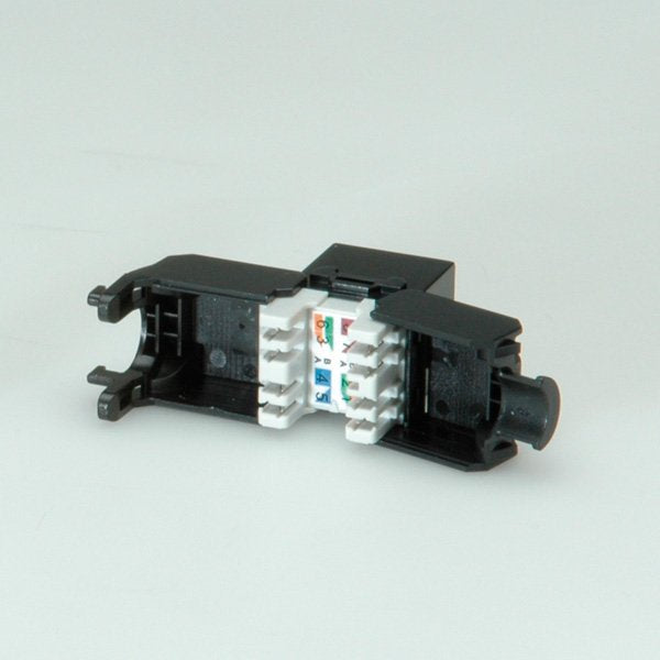 EAN 7611990170555 - ROLINE Cat.6/Class E Keystone Jack, RJ-45, unshielded, toolless, black imagen 3