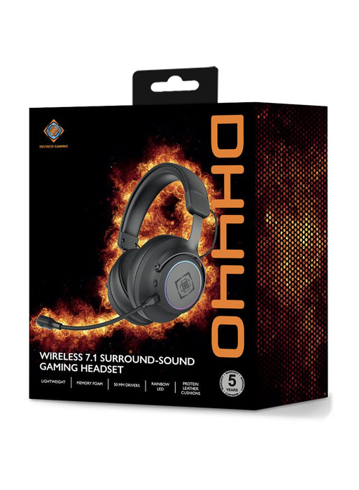 EAN 7333048060815 - Deltaco Gaming DH440 Auriculares Inalámbrico y alámbrico Diadema Juego Negro imagen 12