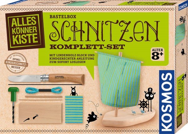 EAN 4002051604608 - Kosmos Schnitzen Komplett-Set imagen 1