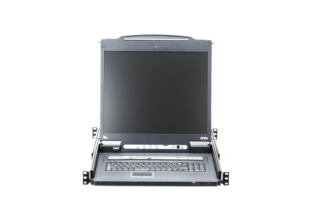 EAN 4710469345180 - ATEN CL5708IN-ATA-2XK07GG consola de rack 48,3 cm (19") Negro 1U imagen 4